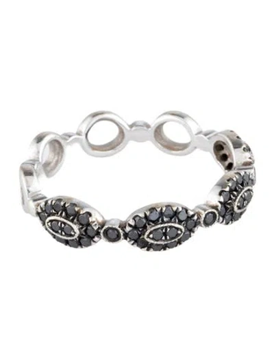 Pre-owned Bony Levy 18k Diamond Band In Multi