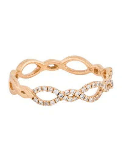 Pre-owned Bony Levy 18k Diamond Band In Multi