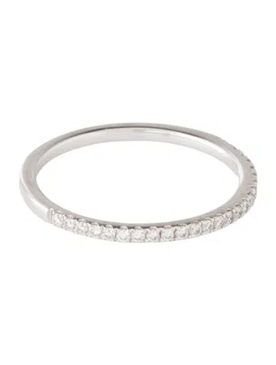 Pre-owned Bony Levy 18k Diamond Band In Multicolor