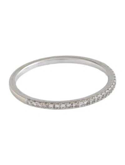 Pre-owned Bony Levy 18k Diamond Band In Multicolor
