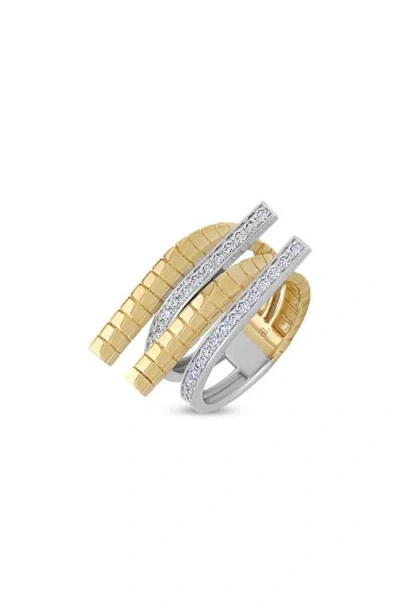Bony Levy 18k Gold Cleo Diamond Statement Ring, 13.1mm In Multi