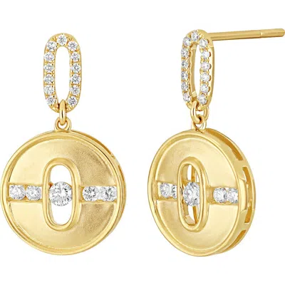 Bony Levy 18k Gold Diamond Kiera Drop Earrings