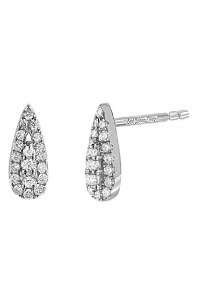Bony Levy 18k Gold Diamond Stud Earrings (nordstrom Exclusive) In White
