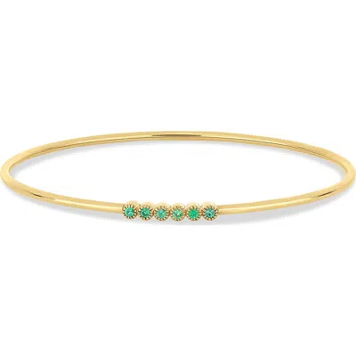 Bony Levy 18k Gold El Mar Gemstone Bangle Bracelet