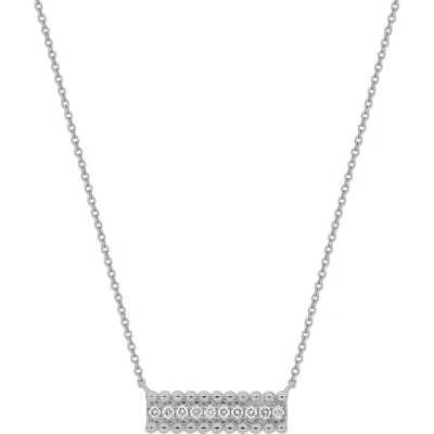 Bony Levy 18k Gold Icon Diamond Pendant In 18k White Gold