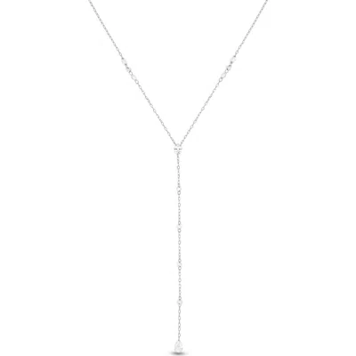 Bony Levy 18k Gold Liora Natural Diamond Y-necklace In Metallic
