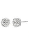 Bony Levy 18k White Gold Diamond Pavé Stud Earrings In 18k White Gold