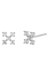 Bony Levy 18k White Gold Diamond Stud Earrings In 18k White Gold