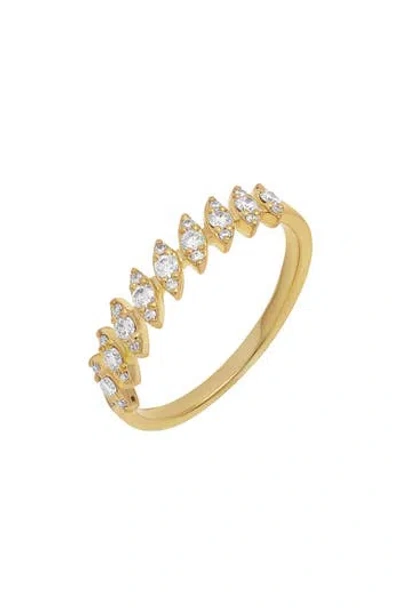 Bony Levy 18k Yellow Gold Diamond Stackable Ring
