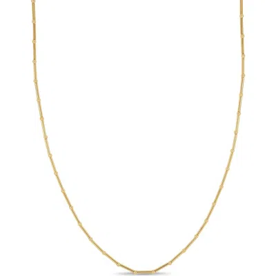 Bony Levy 4k Gold Beaded Chain Necklace