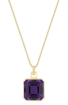 Bony Levy Amethyst Pendant Necklace In Gold