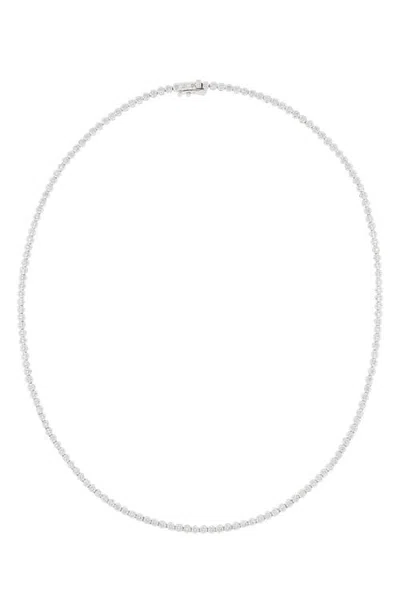 Bony Levy Audrey 18k Gold 1.00ct Diamond Tennis Necklace In Metallic
