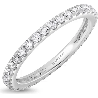 Bony Levy Audrey 18k Gold Diamond Band Ring In Metallic