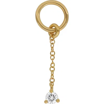 Bony Levy Audrey Diamond Chain Charm In 18k Yellow Gold