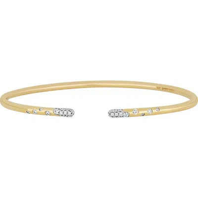 Bony Levy Audrey Diamond Cuff Bracelet In Gold