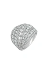 Bony Levy Audrey Diamond Dome Ring In Silver