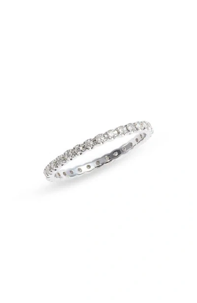 Bony Levy Audrey Diamond Eternity Ring In Metallic