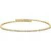 Bony Levy Audrey Diamond Flex Bangle Bracelet In Gold