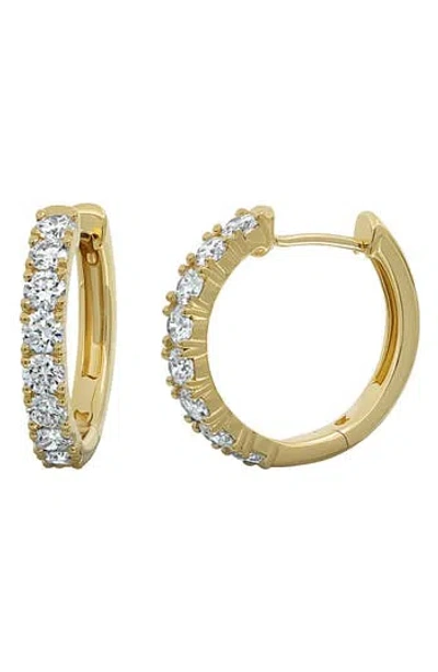 Bony Levy Audrey Diamond Hoop Earrings In 18k Yellow Gold
