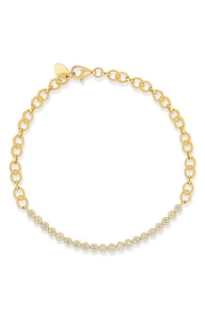 Bony Levy Audrey Diamond Line Bracelet In 18ky