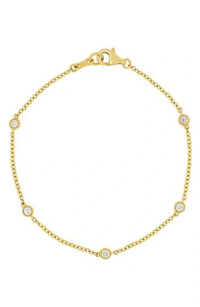 Bony Levy Audrey Diamond Line Bracelet In Gold