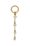Bony Levy Audrey Diamond Linear Charm In 18k Yellow Gold