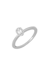 Bony Levy Audrey Diamond Ring In Silver