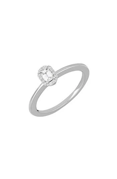 Bony Levy Audrey Diamond Ring In Silver