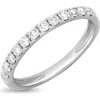 Bony Levy Audrey Diamond Stacking Ring In Silver