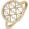 Bony Levy Audrey Diamond Statement Ring In Red