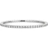 Bony Levy Audrey Stretchy Diamond Tennis Bracelet In White
