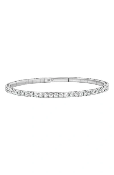 Bony Levy Audrey Diamond Stretch Bracelet In 18k White Gold