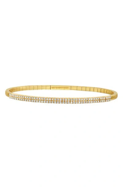 Bony Levy Audrey Diamond Stretch Bracelet In 18k Yellow Gold
