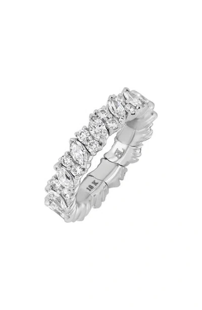 Bony Levy Audrey Diamond Stretch Ring In Silver