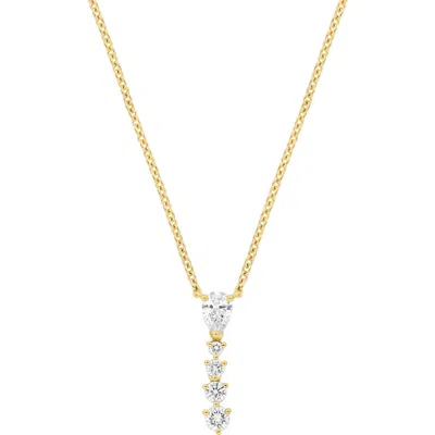 Bony Levy Audrey Diamond Y-necklace In 18k Yellow Gold