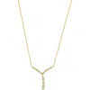 Bony Levy Audrey Diamond Y-necklace In 18k Yellow Gold