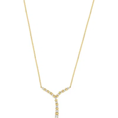 Bony Levy Audrey Diamond Y-necklace In Gold