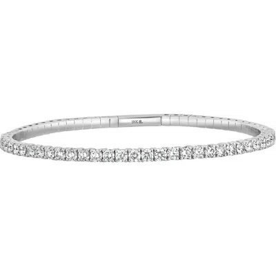 Bony Levy Audrey Flexible Bracelet In 18k White Gold/ Diamond