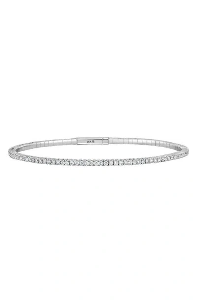 Bony Levy Audrey Flexible Bracelet In 18k White Gold/ Diamond