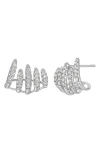 Bony Levy Audrey Multirow Diamond Stud Earrings In Metallic