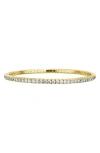 Bony Levy Audrey Stretchy Diamond Tennis Bracelet In Yellow Gold/diamond