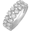 Bony Levy Audrey Wide Double Row Diamond Ring