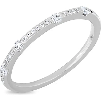 Bony Levy Aviva 18k Gold Diamond Stackable Ring In 18kw