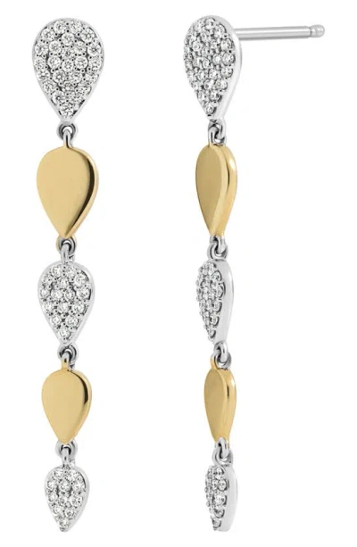 Bony Levy Aviva Diamond Drop Earrings In White