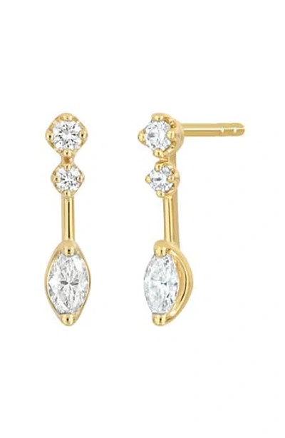 Bony Levy Aviva Diamond Drop Earrings In Gold