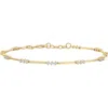 Bony Levy Aviva Diamond Line Bracelet In 18k Yellow Gold