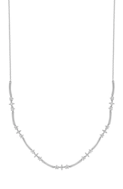Bony Levy Aviva Diamond Short Necklace In 18k White Gold