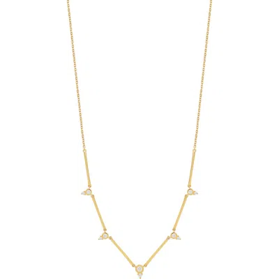 Bony Levy Aviva Diamond Station Necklace (nordstrom Exclusive) In Gold