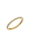 Bony Levy Bardot Diamond Eternity Ring In 18k Yellow Gold