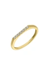 Bony Levy Bardot Diamond Stackable Ring In 18k Yellow Gold